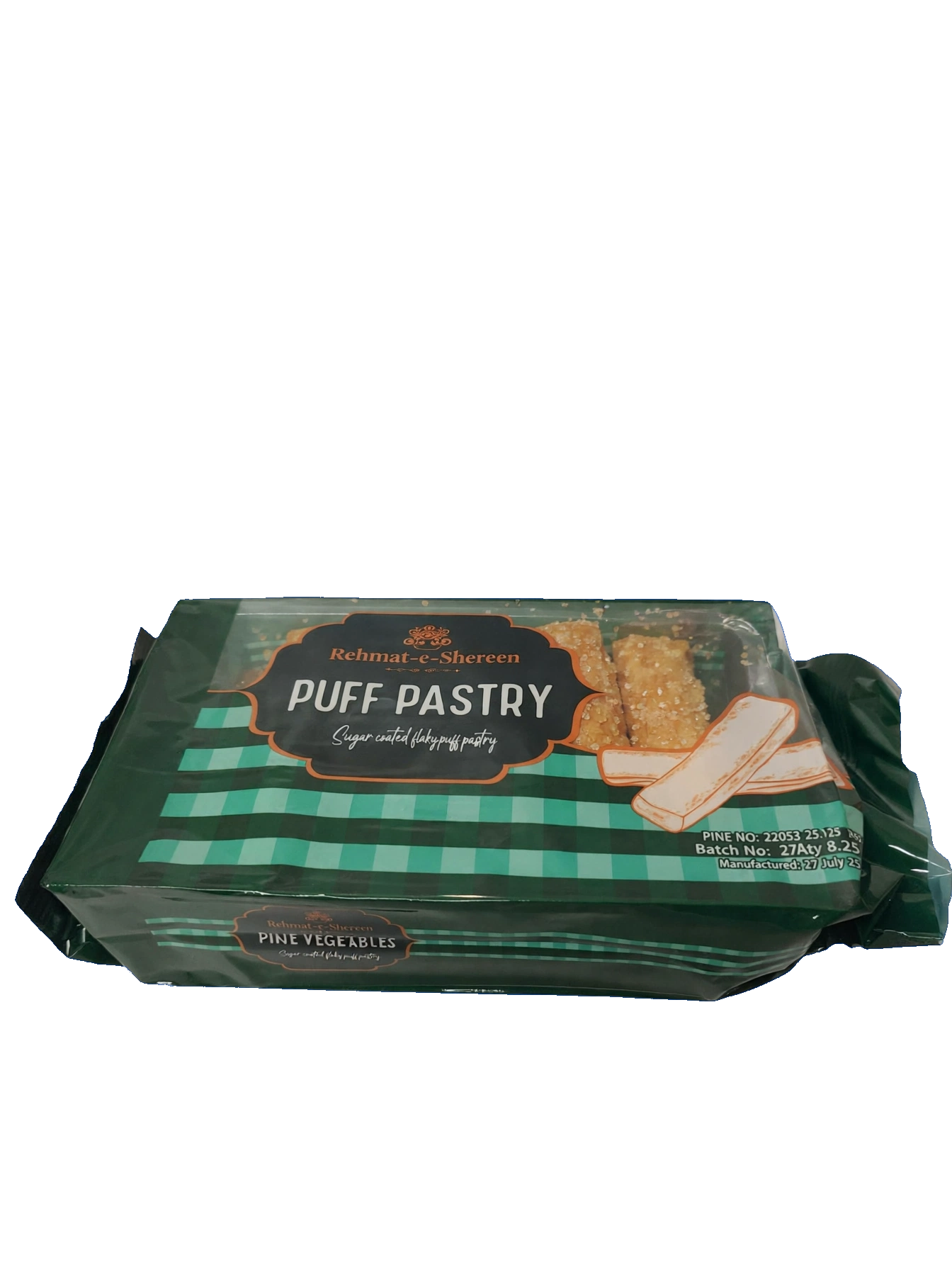 Rehmat-E-Shereen Puff Pastry Sugar Coated Sticks 235g crispy sweet snack
