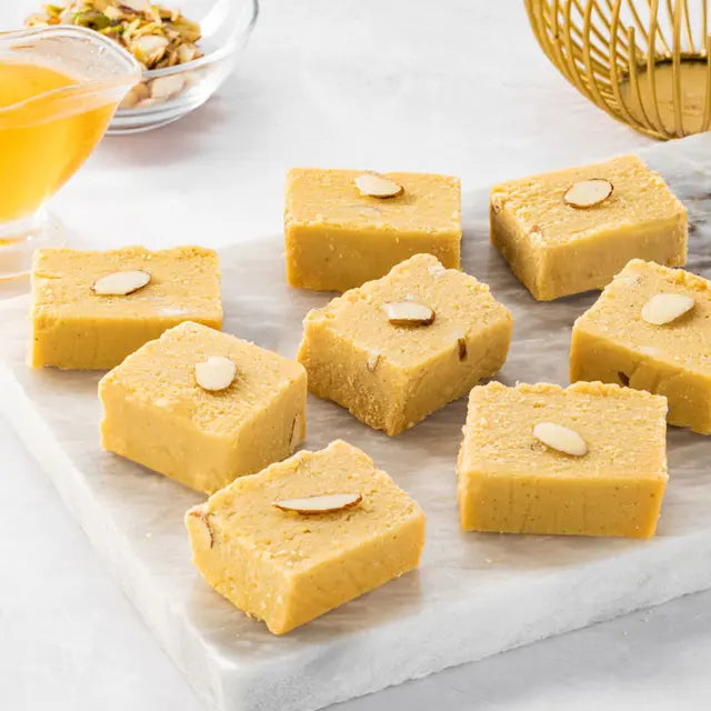 Rehmat-E-Shereen Almond Almond Burfi