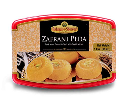 Rehmat-E-Shereen Zafrani Peda 1lb (2 packs)