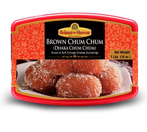 Rehmat-e-Shereen Brown Chum Chum 1 lb (Pack of 2)