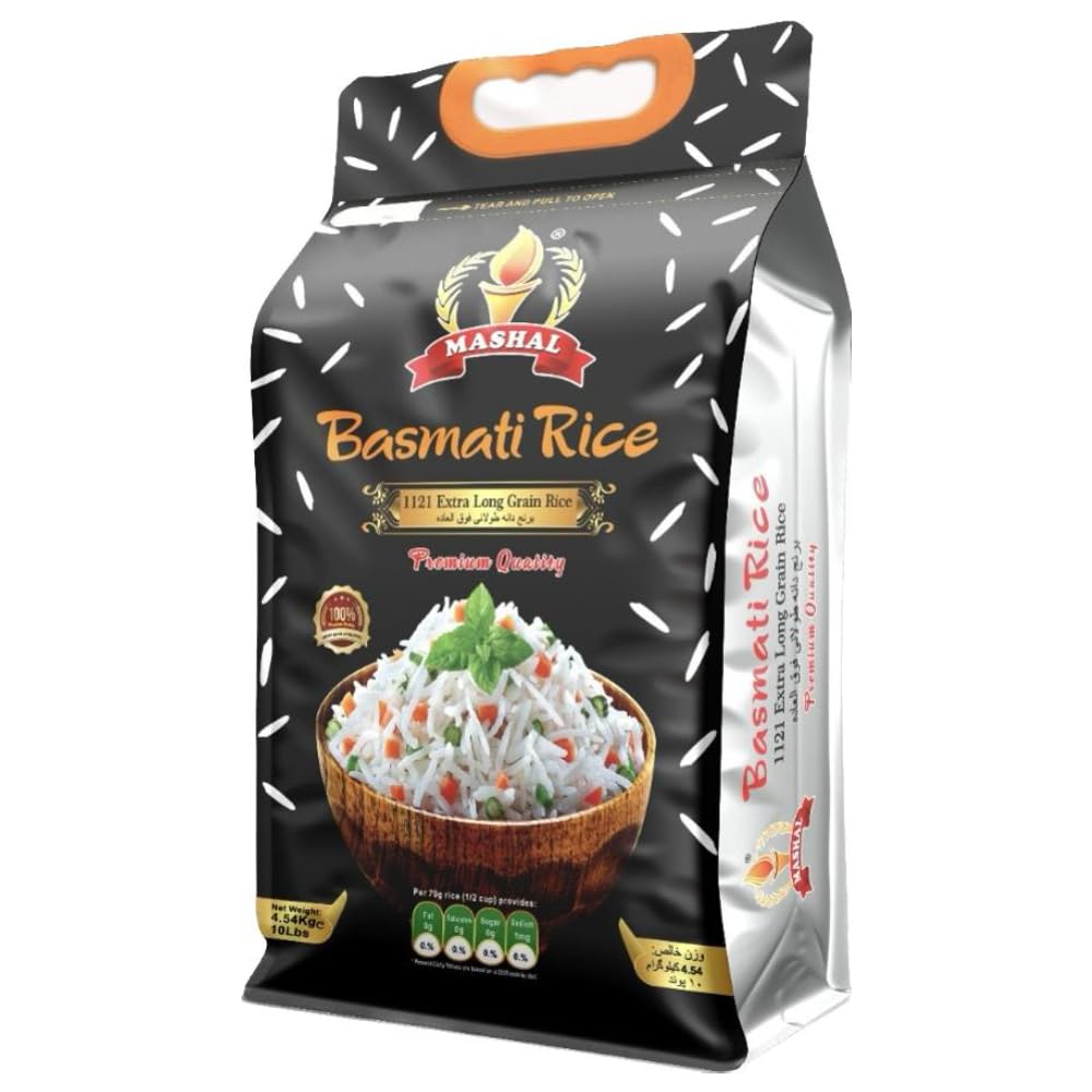 Mashal Basmati Rice 1121 Extra Long Grain Rice