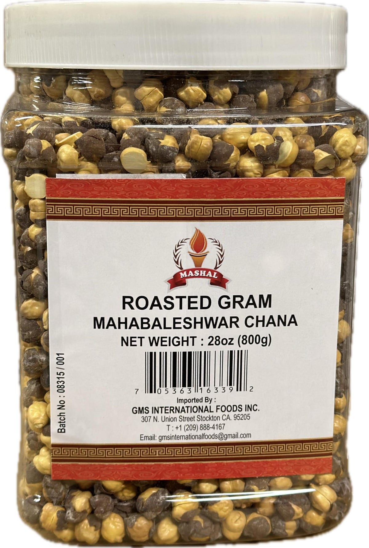 Mashal Roasted Gram Mahabaleshwar Chana 28 oz (800g)