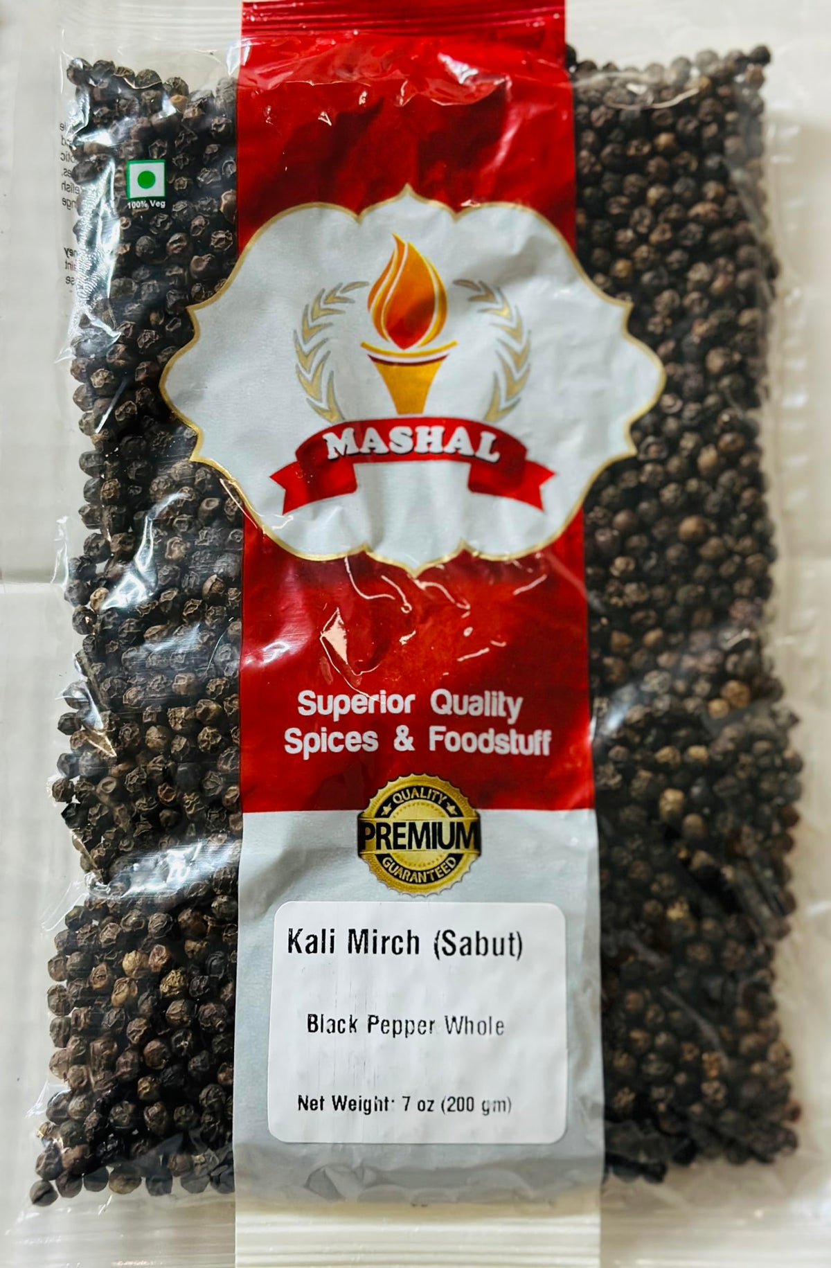 Mashal Black Pepper Whole 7 oz