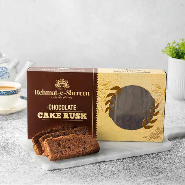 Rehmat-E-Shereen Chocolate Cake Rusk 300gm