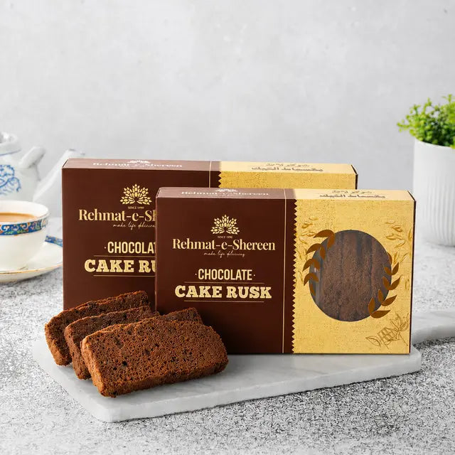 Rehmat-E-Shereen Chocolate Cake Rusk 300gm