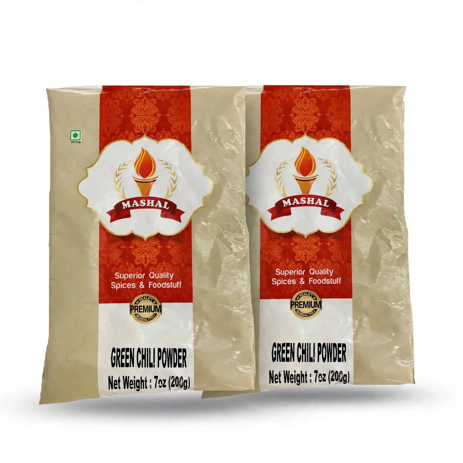 Mashal Green Chilli Powder 200g – Green Chili Powder for Cooking