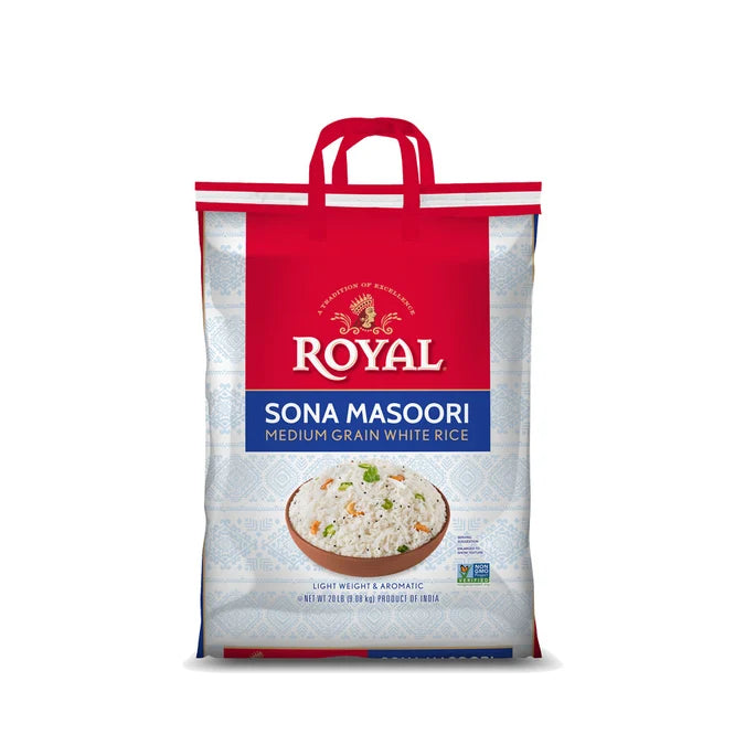 Royal Sona Masoori Rice | Indian Rice for Everyday Meals