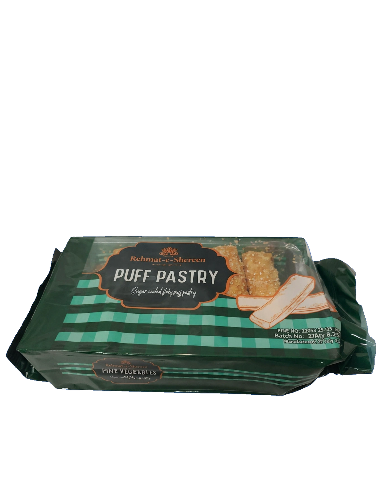 Rehmat-E-Shereen Puff Pastry Sugar Coated Sticks 235g crispy sweet snack