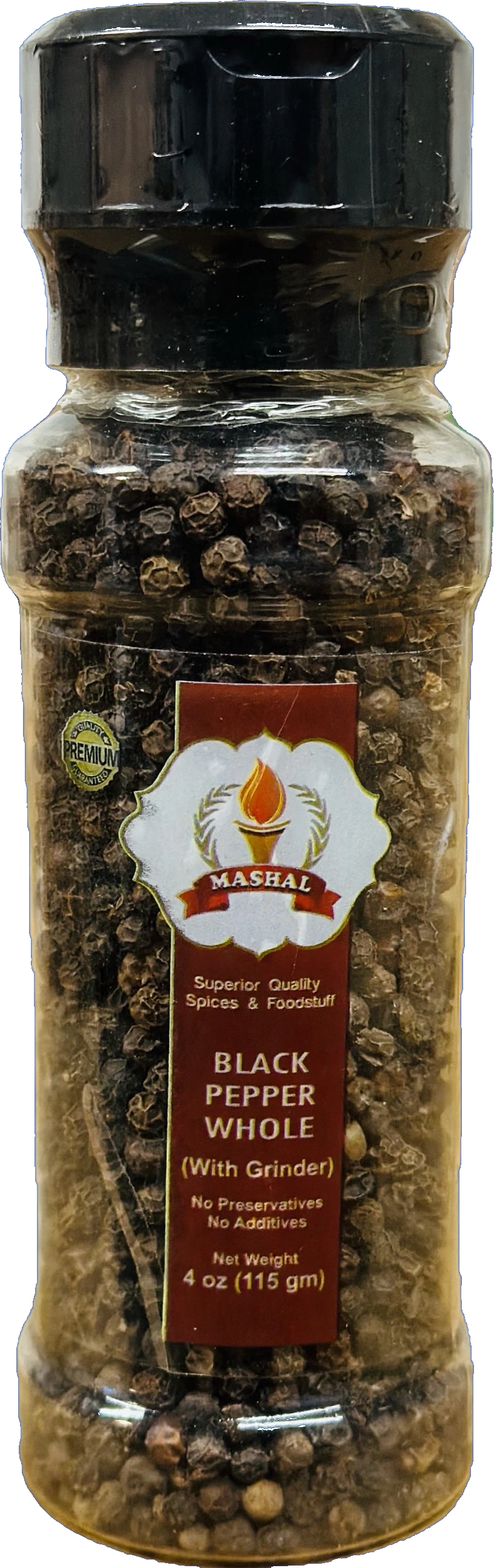 Mashal Black Pepper Whole 115GM | Whole Black Peppercorns